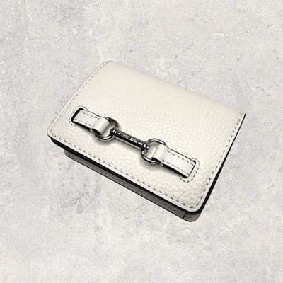 Michael Kors MK Geldbörse Portemonnaie Geldbeutel Jet Set Travel Carson Weiß NEU