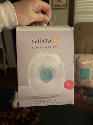WILLOW GO 7 oz Container Set for The Willow Go Breast Pump (G)