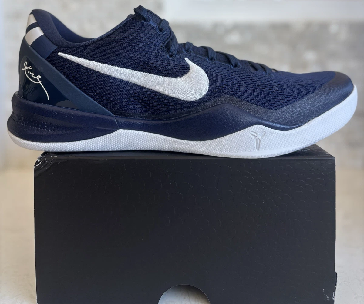 Nike Kobe 8 Protro TB Promo White Midnight Navy for Sale