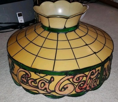 '70's Vintage Coca-Cola Ceiling Lampshade