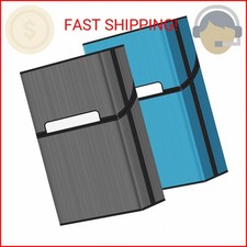 roygra Cigarette Case 2 Pack , Magnetic Switch 20pcs Cigarette Holder Case for