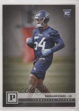 2018 Panini Rookies Rashaan Evans #340 o6n