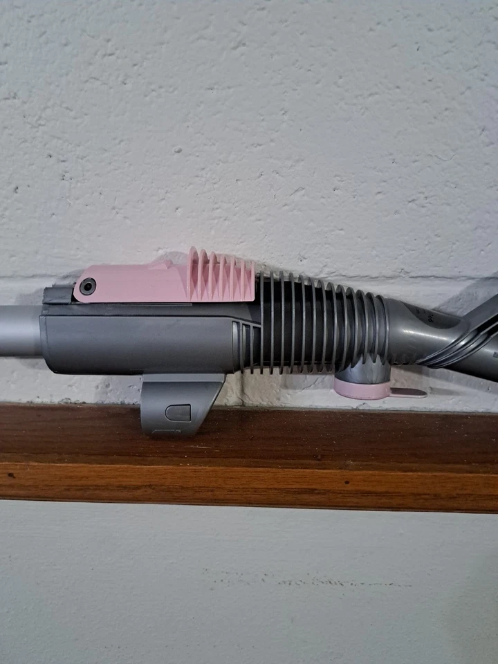 Piezas de aspiradora Dyson DC07 conjunto de mango de varilla de extensión rosa 38" Foto 3 de 4