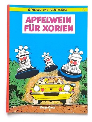 Spirou und Fantasio Nr. 24 Apfelwein für Xorien 1. Auflage 1989  Carlsen Comics