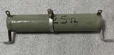 Vintage Adjustable 100 WATT 25 OHM WIREWOUND RESISTOR 100A25WL