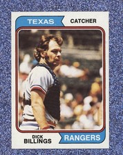 1974 Topps Baseball # 466 Dick Billings - Texas Rangers  - Free Shipping