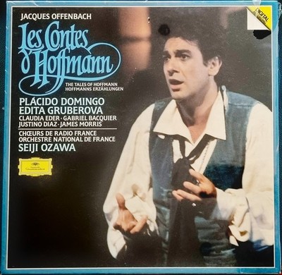 Seiji Ozawa, Domingo SEALED: Offenbach- Les Contes D'Hoffmann / DGG 2 LP Box