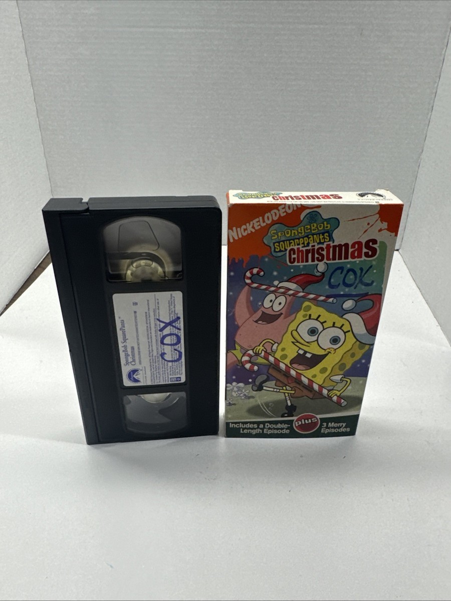 Spongebob Squarepants - Christmas (VHS, 2003) for sale