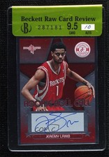 2012-13 Totally Certified Rookie Roll Call Red 20/79 Jeremy Lamb #12 Auto RC 3c7