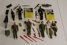 GI Joe Sgt Savage General Blitz Action Figure Lot of 5 Figures Parts Hasbro 1994