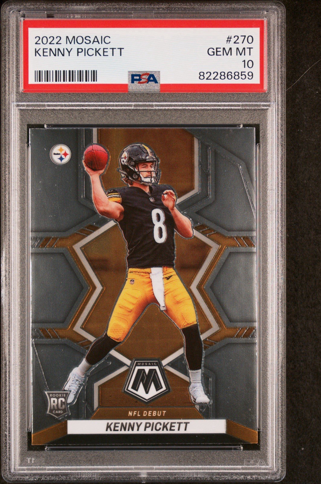 Kenny Pickett Panini Mosaic #270 Base