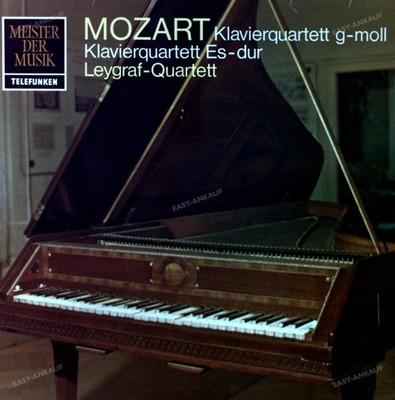 Mozart, Leygraf-Quartett - Klavierquartett g-moll / Klavierquartett LP .*