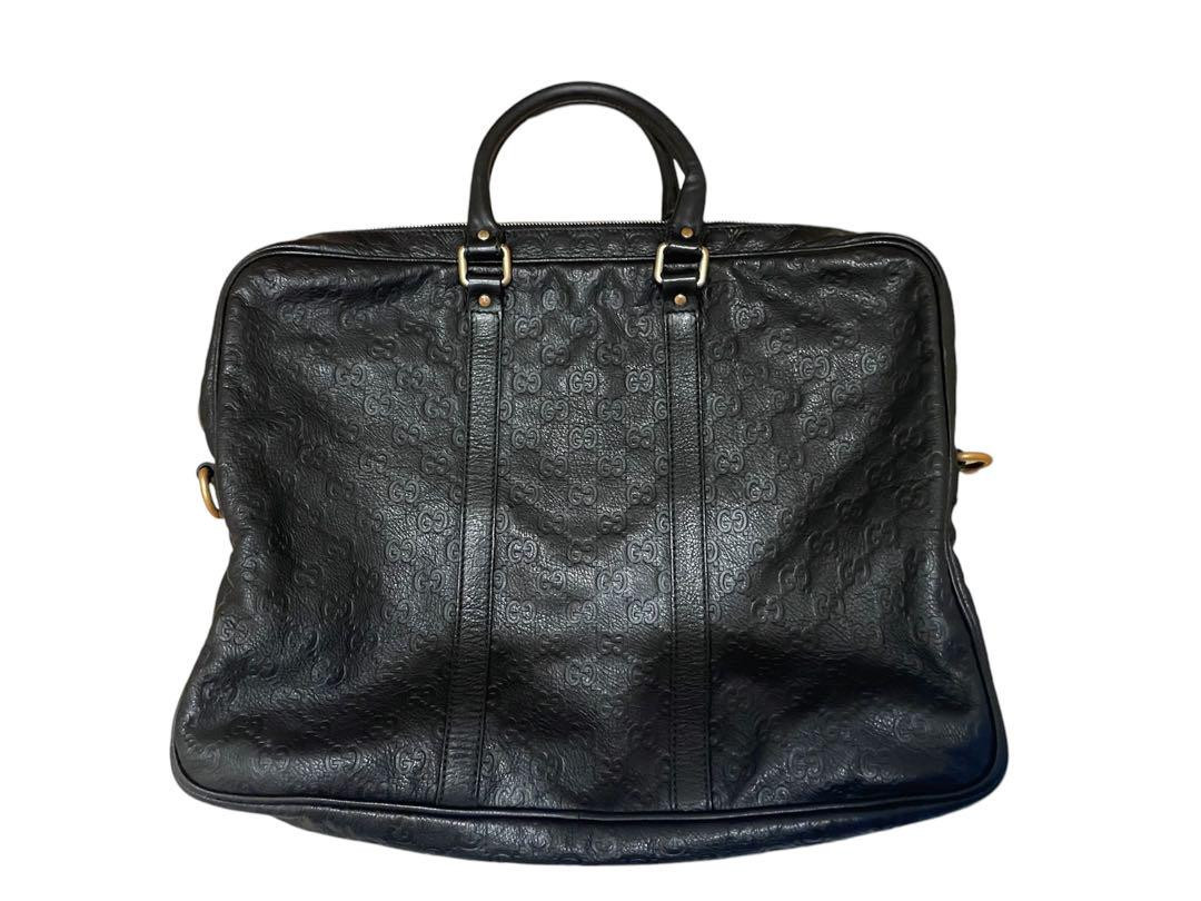Gucci Business Bag Briefcase 2WAY GG Leather Classic Office Gucci Business Bag Briefcase 2WAY GG Leather Classic Office