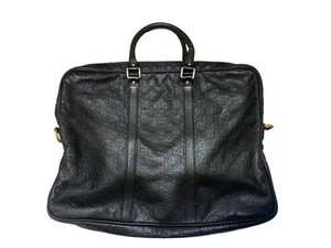 Gucci Business Bag Mallette 2WAY GG Cuir Classique Bureau
