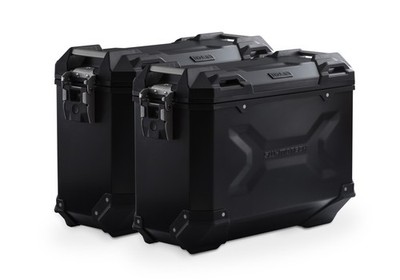 SW-Motech TRAX ADV Alukoffer-System Schwarz 37/37l  passt für Suzuki GSX-S100...
