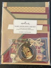 Hallmark Craft Make-Your-Own Christmas Card Kit  6 Cards and Envelopes