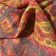 Vibrant Colorful Tribal Print Scarf/Wrap