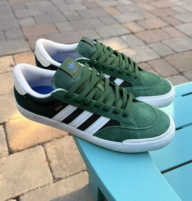 Women's Adidas Nora Vasconcellos Pro Skateboard Shoes - Dark Green - US Size 10