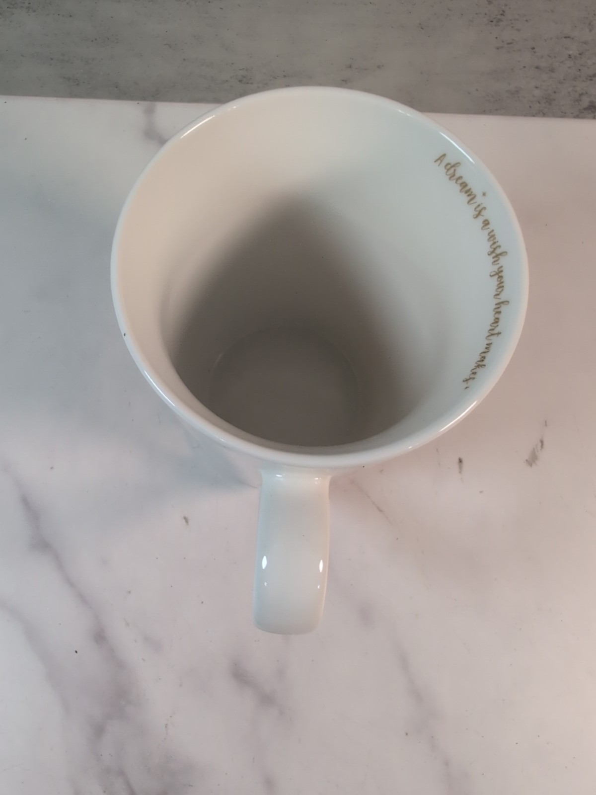 Disney Cinderella's Castle "A Dream is a Wish Your Heart Makes" 16.4 oz Mug Cup