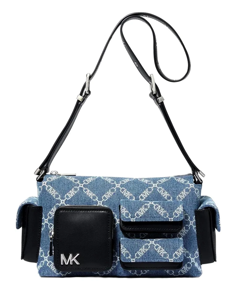 Michael Kors Tasche Umhängetasche Dakota MD LederJacquard Empire Diamond-Motiv