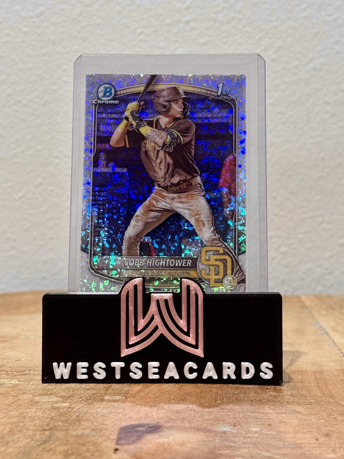 2025 Bowman - Chrome Prospects Cobb Hightower #BCP-104 Mini-Diamond Refractor