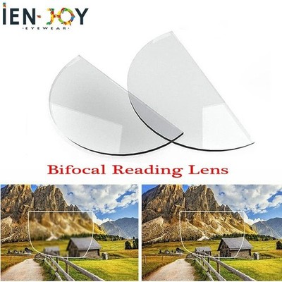 2Pcs Liquid Silicone Bifocal Reading Lens Stick-On Presbyopic Lenses Magnificati