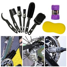 8pcs Bicycle Bike Cleaning Tools Set Bike Clean Brush Kit Bike Cleaning Kit