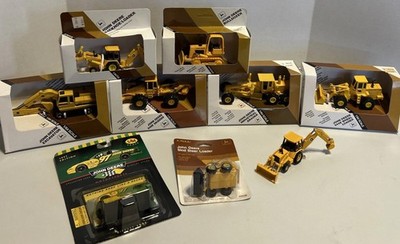 ERTL John Deere Construction Machinery & Race Car. Lot Of 9 Piece 1/64 Scale NEW