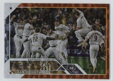 2023 Topps Series 2 Orange Foil 58/299 San Diego Padres #655 1t8i