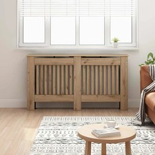 WALPLUS Radiator Cover Artisan Oak 152x19x81.5 cm Engineered Wood Modern Cover