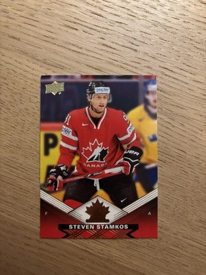Steven Stamkos 2025-26 TIM HORTONS HOCKEY TEAM CANADA GOLD MEDALISTS