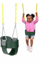 LittleLift Heavy-Duty High Back Full Bucket Toddler Swing Seat