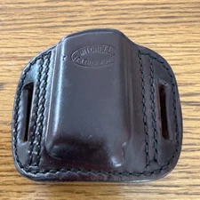 H&K P7 M8 Magazine Belt Holster Made By Mitchell Leatherworks Made In USA
