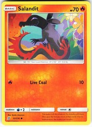 Salandit 33/236 Unified Minds Common Pokemon TCG