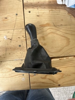 Subaru Outback Shift Boot and Gear Knob Black Leather Genuine OEM