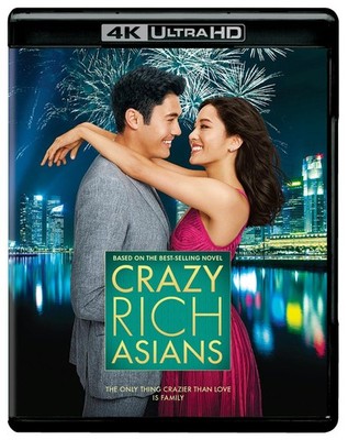 Crazy Rich Asians 4K UHD Blu-ray NEW