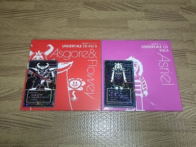[Bonus included] UNDERTALE CD Vol.5 & Vol.6 set, unopened