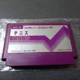 Tennis Famicom software, good condition