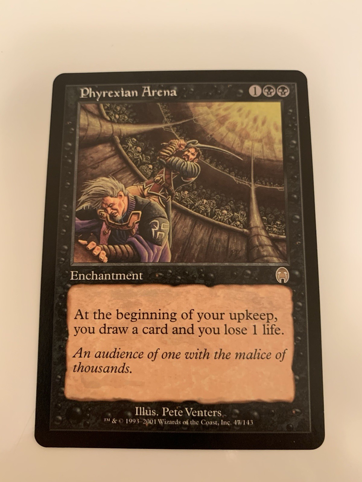 MTG NM Phyrexian Arena Apocalypse Free Shipping In The US with Tracking