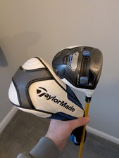 Taylormade SLDR 460 Driver 10.5 Degree Stiff ProForce V2 Headcover New Grip