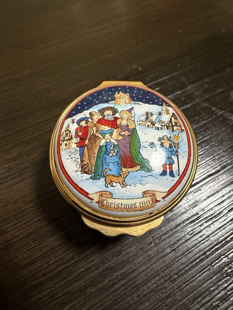 HALCYON DAYS ENAMELS プードル Babies and Children | Halcyon Days Enamel Boxes | Christine's Closet