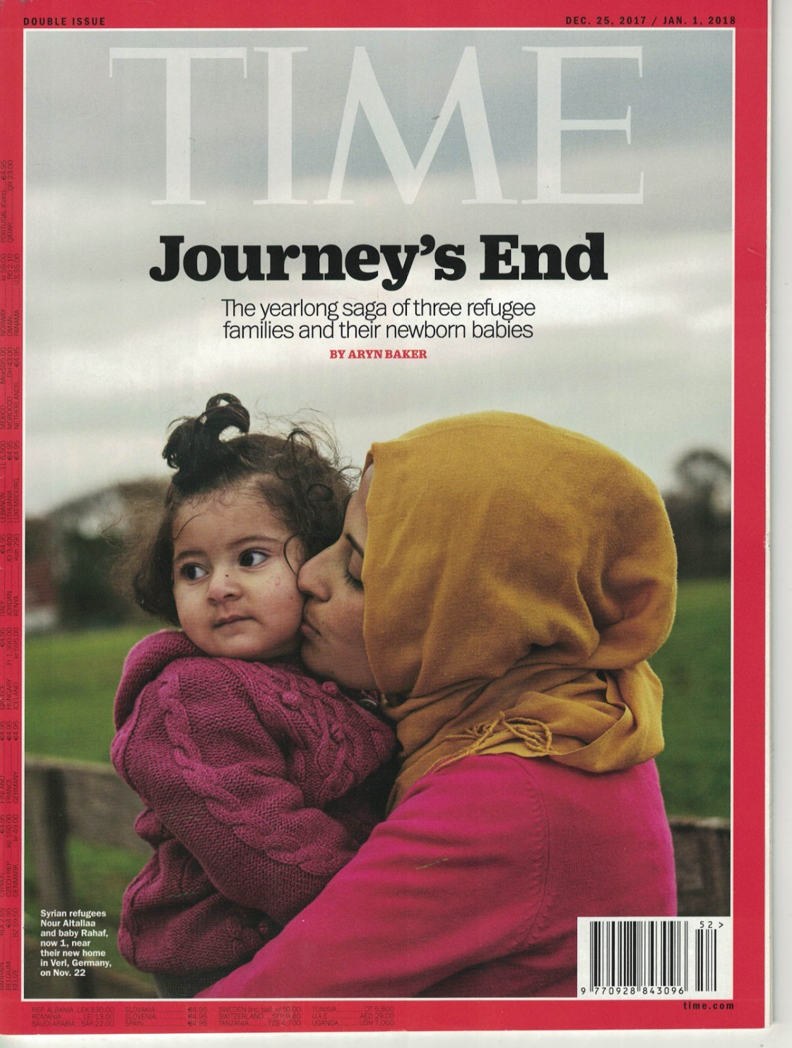 TIME Magazine 2017 Dec 25 2018 Jan 1 Journey's End Afghanistan Dec Jan