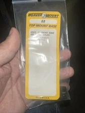 WEAVER Top Mount Scope Base 68 🇺🇸 NEW Ruger 44 Magnum Deerstalker Front Base !