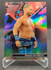 2021 Topps Finest WWE Refractor #82 Drake Maverick wrestling card