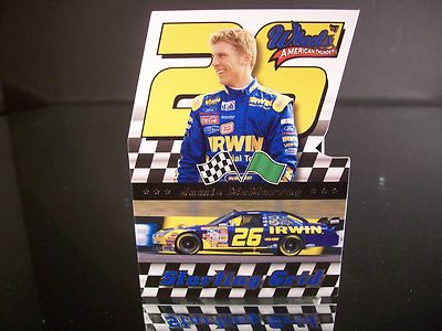 Insert Jamie McMurray #26 Irwin Tools Wheels American Thunder 2007 Card #SG 7/25