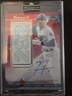 2023 Topps Luminaries Freddie Freeman HRK-FF 3/10 Auto 292 Home Run King
