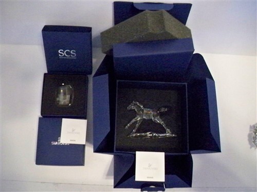 SWAROVSKI SCS 2014 AE ESPERANZA CRIOLLO HORSE SET WITH FOAL