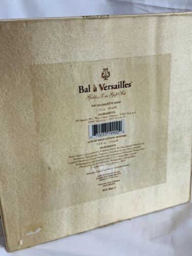 BAL A VERSAILLES Gift Set Eau de Toilette 1.7 oz + Lotion 5.8 oz VINTAGE - Picture 2 of 4