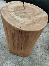 Cool tree stump coffee table/chair - 28cm/ 11in diameter, height 40cm/ 16in