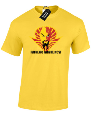 PATHETIC EARTHLINGS HERREN T-SHIRT LUSTIG MING FLASH THE MERCILESS GORDON VINTAGE